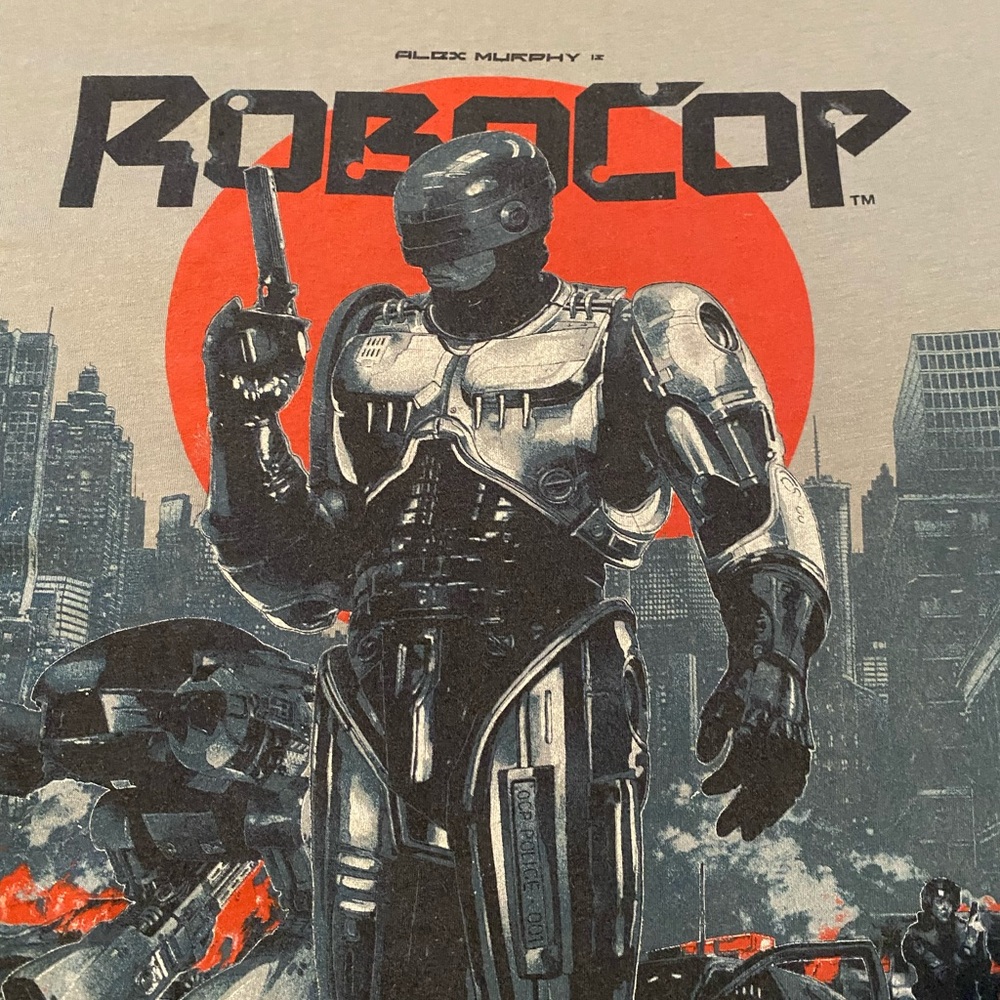 Loot Crate Robocop t shirt